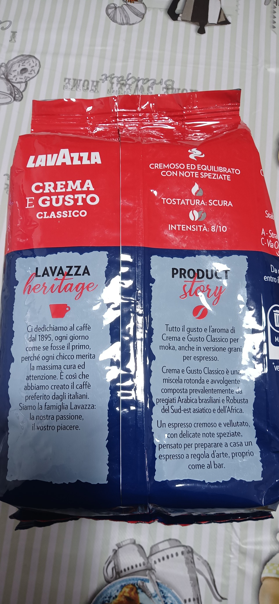Lavazza Crema e Gusto Classico Caffè in Grani 1 kg Intenso