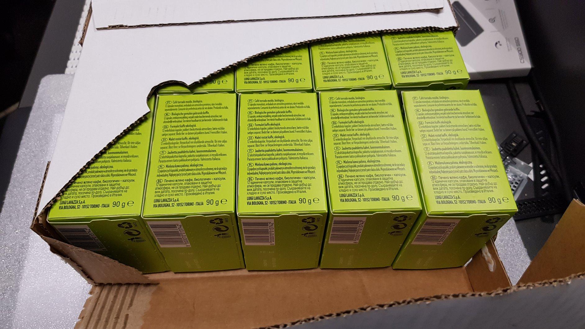 Lavazza Bio Organic capsule A Modo Mio 120 pz Arabica bio