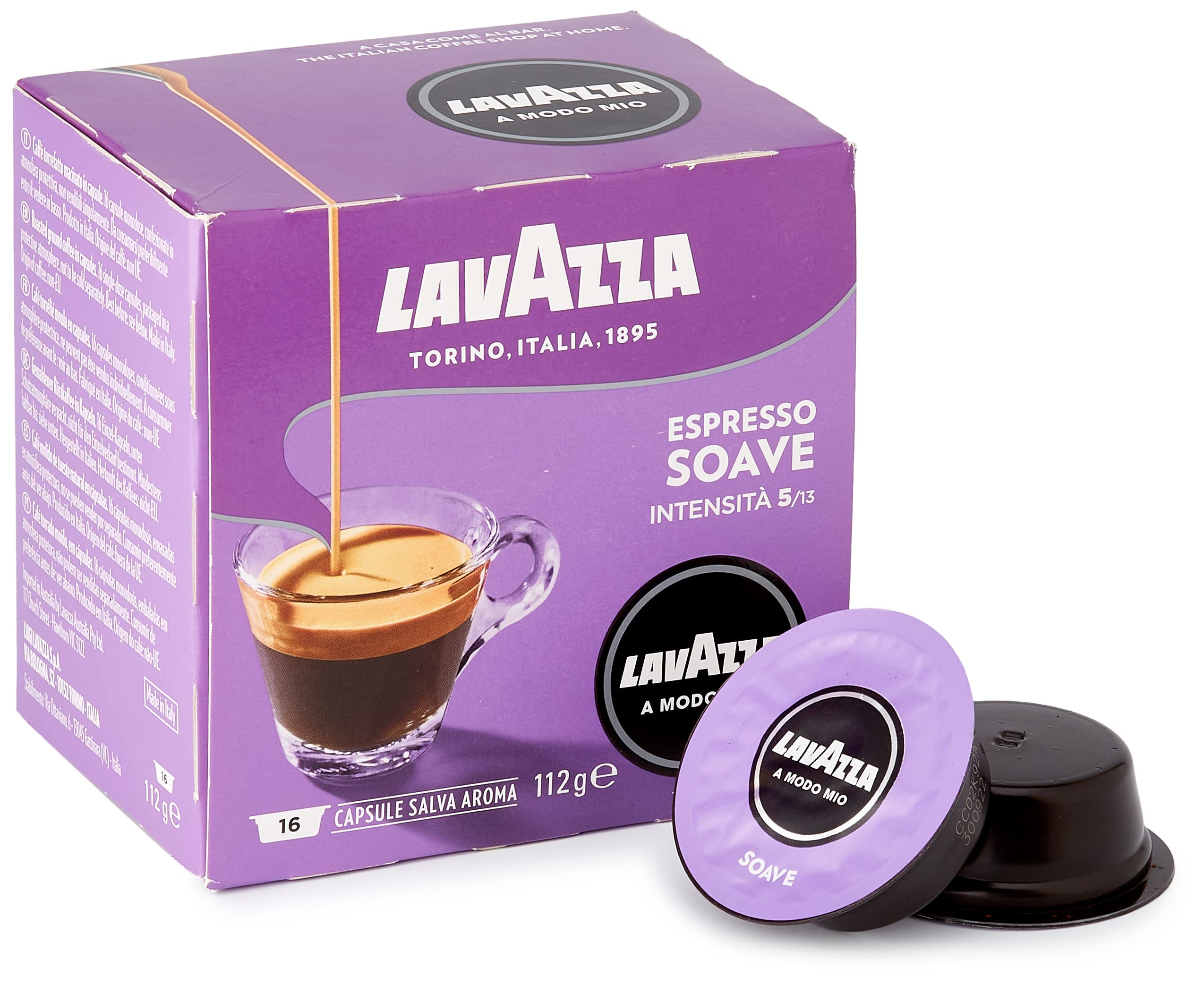 Lavazza Espresso Divino capsule A Modo Mio 120 pz intensità 11