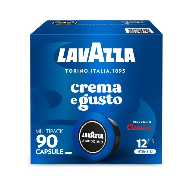 Lavazza Crema e Gusto capsule A Modo Mio 90 pz classico intenso
