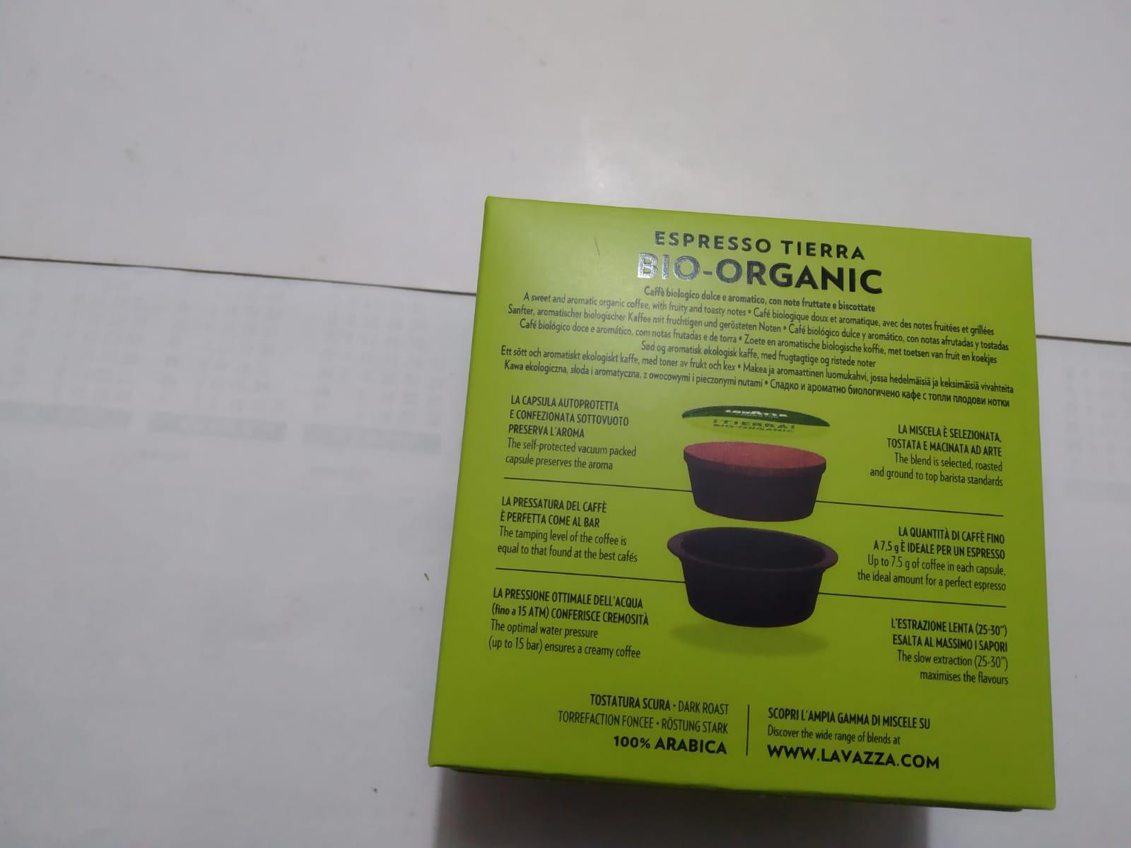 Lavazza Bio Organic capsule A Modo Mio 120 pz Arabica bio