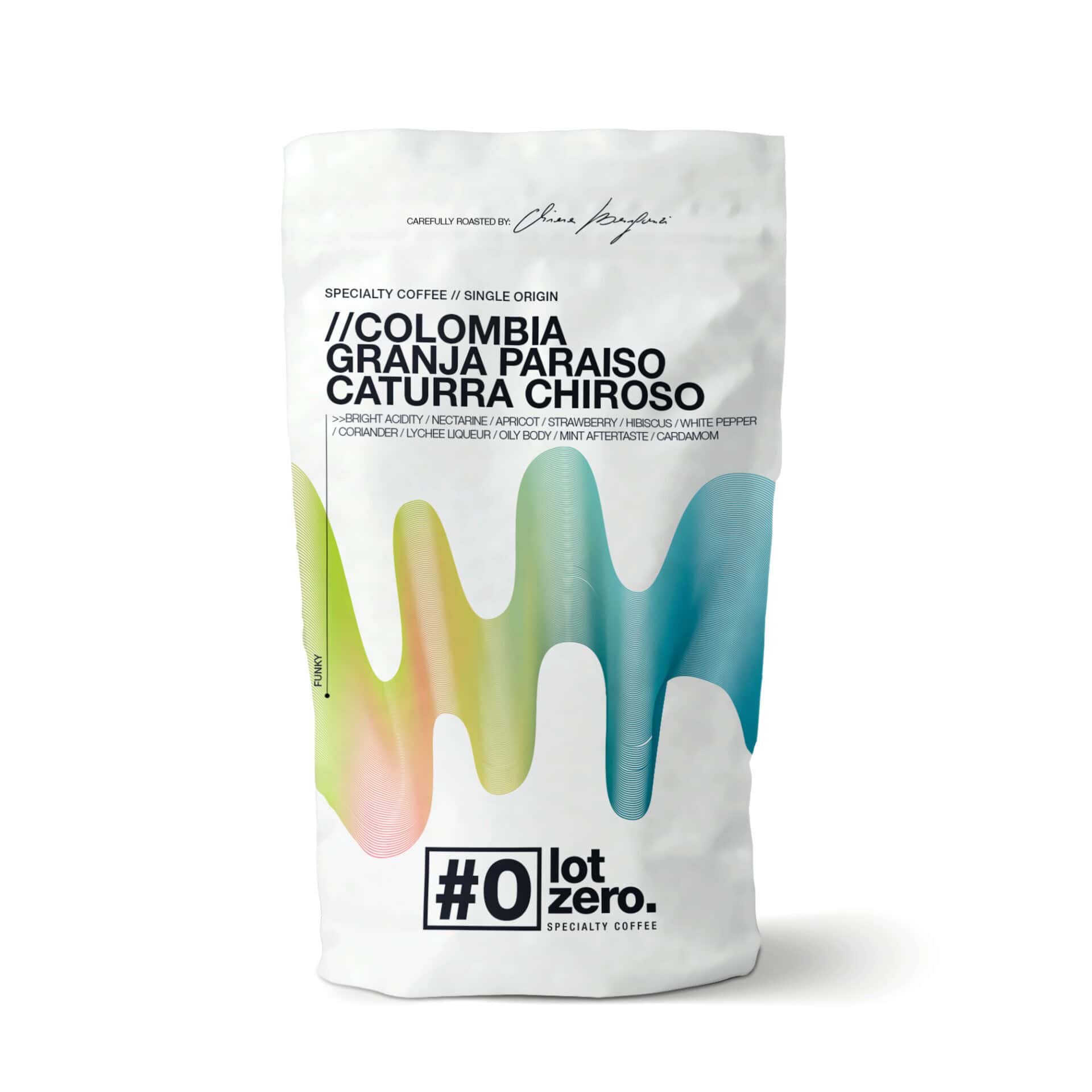 Lot Zero Colombia Granja Paraiso Caffè Chiroso Fruttato