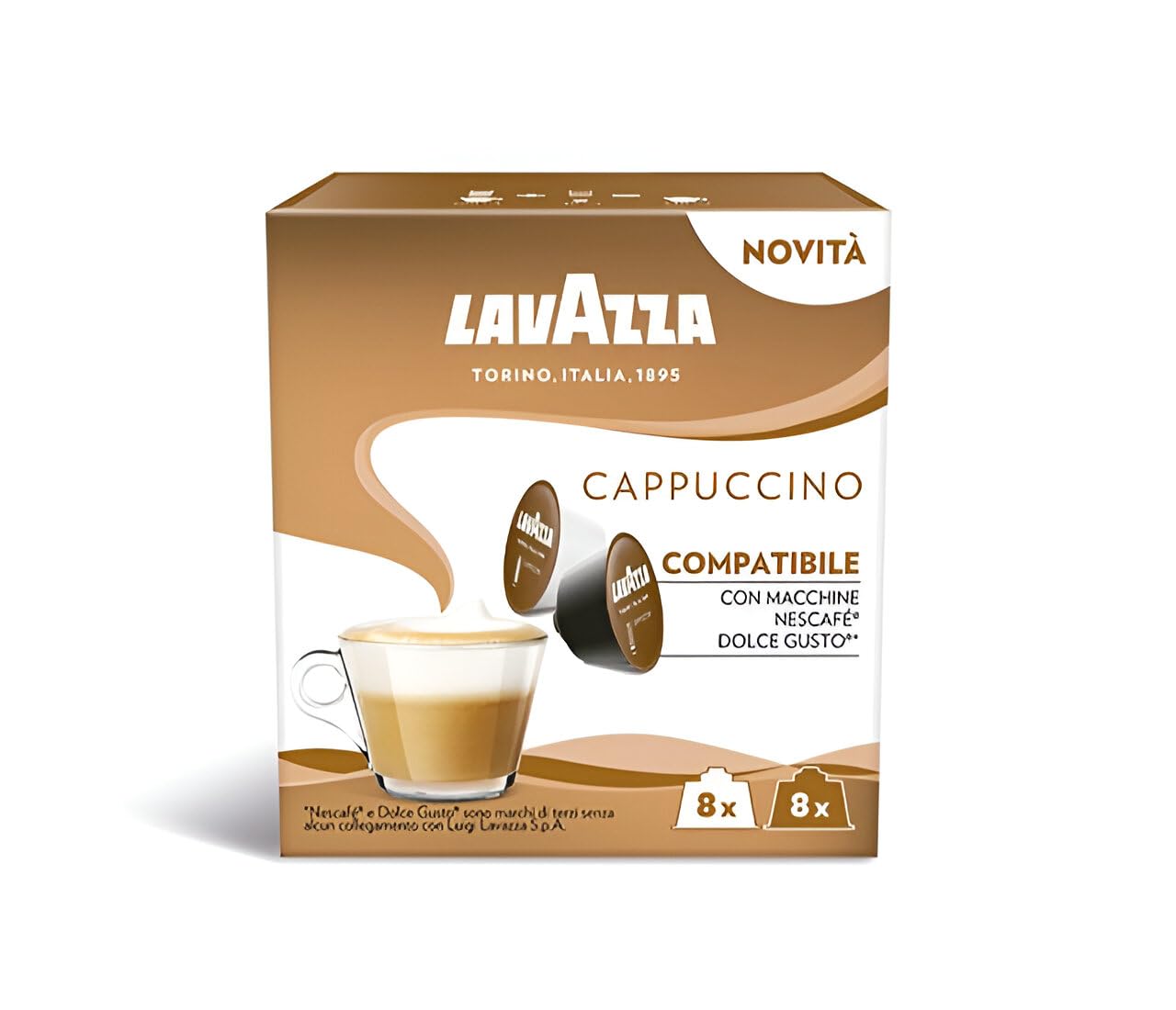 Lavazza Dek Gentile capsule Dolce Gusto decaffeinato 96 pz arabica