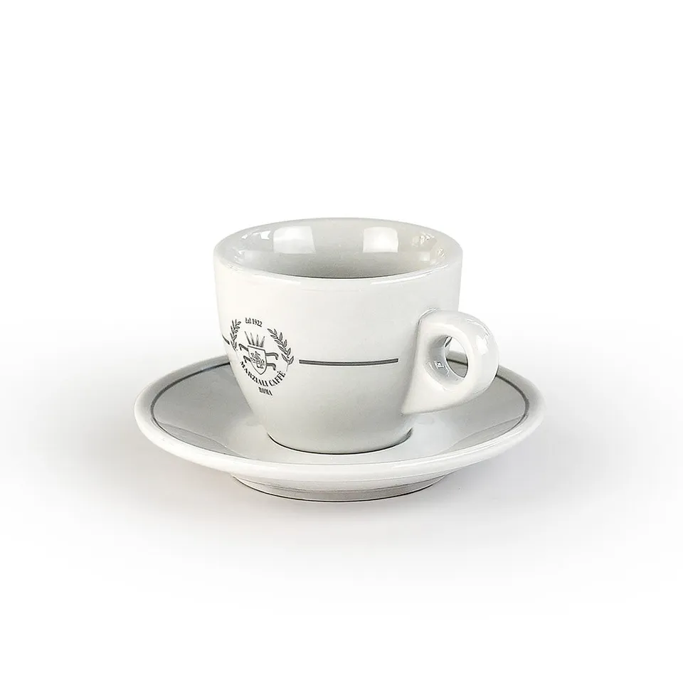 Marziali Tazze da cappuccino porcellana 150 ml con piattino