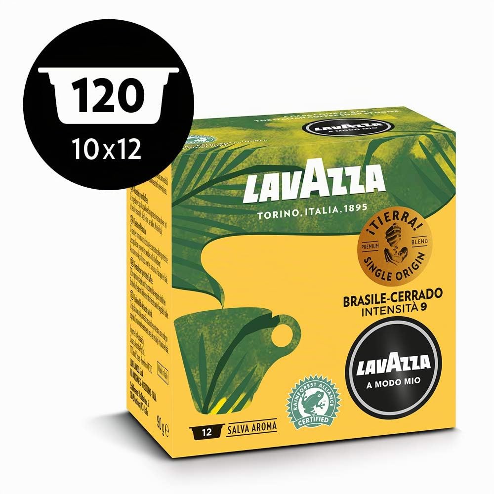 Lavazza Tierra Brasile Cerrado capsule A Modo Mio 120 pz Arabica
