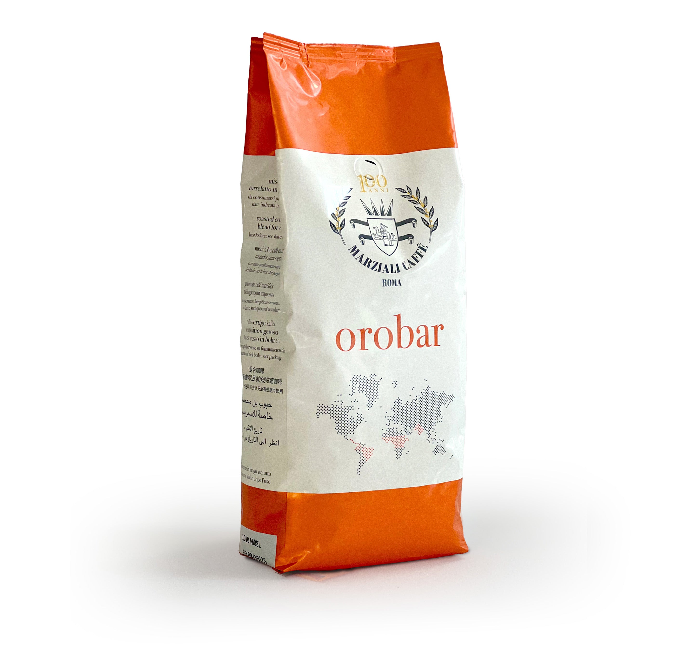 Marziali Orobar caffè in grani 1000g miscela speziata