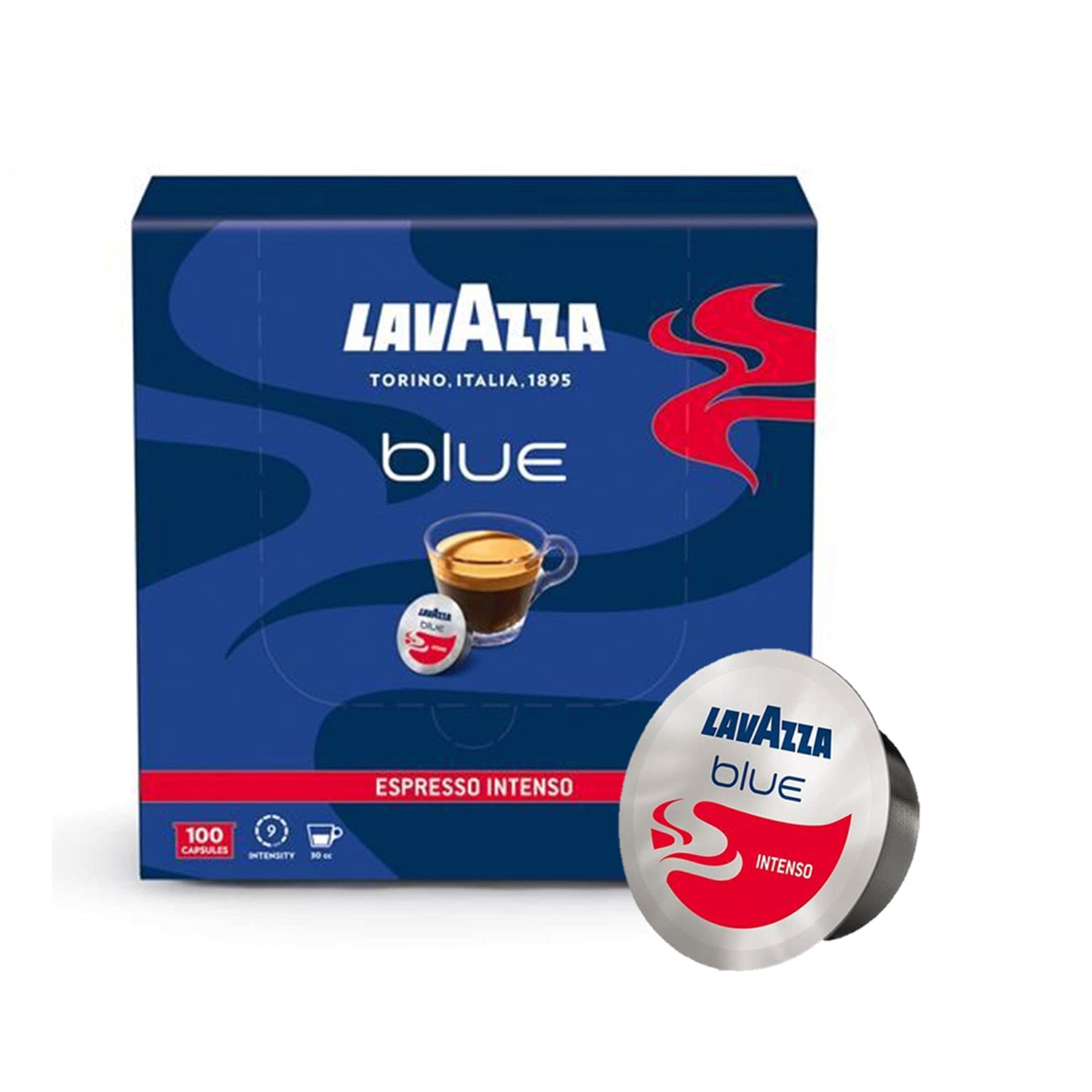 Lavazza Blue Espresso Intenso capsule 100 pz corposo ricco