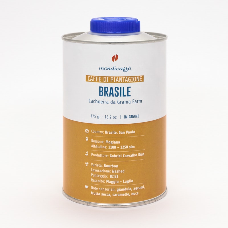 Mondicaffè Specialty Brasile Cachoeira da Grama caffè grani 375g