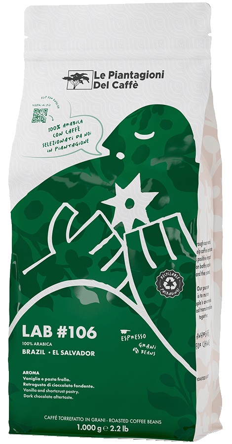 Le Piantagioni del Caffè Miscele LAB#106 caffè 100% arabica