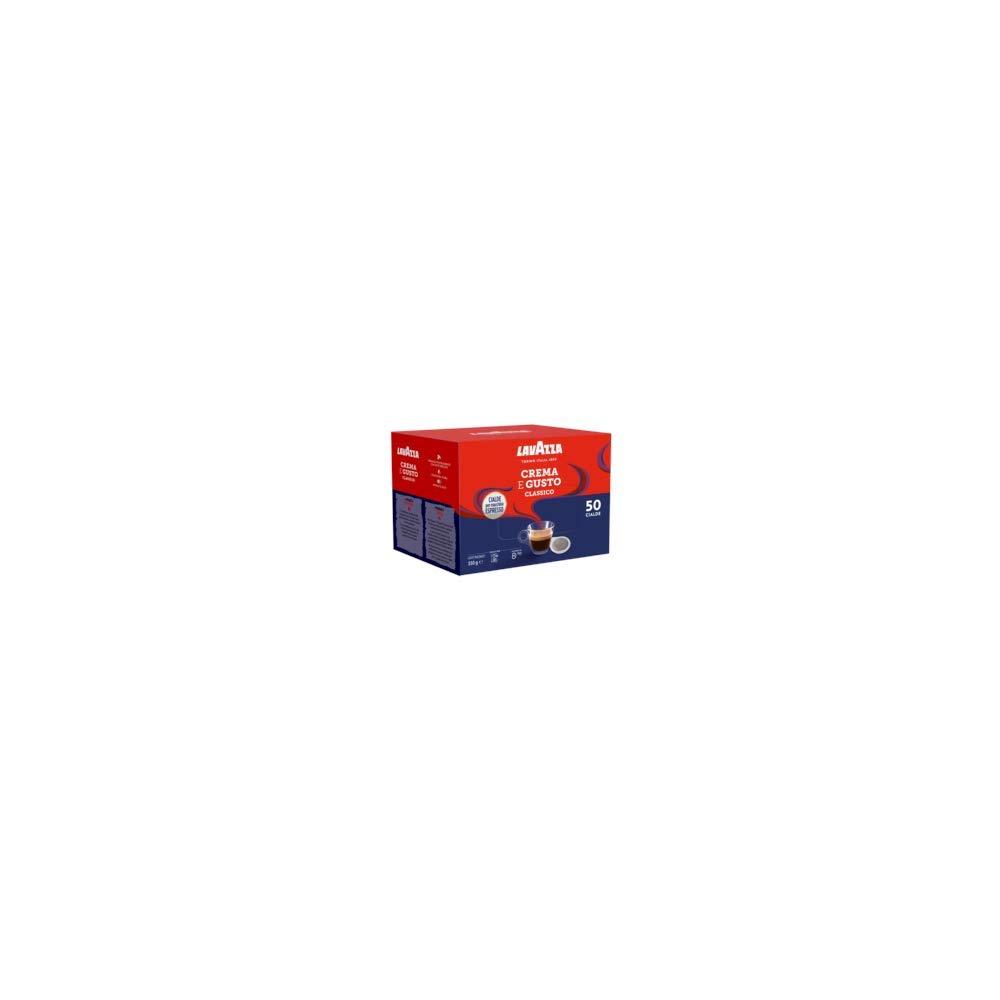 Lavazza Crema e Gusto Classico cialde carta 50 pz legno tabacco