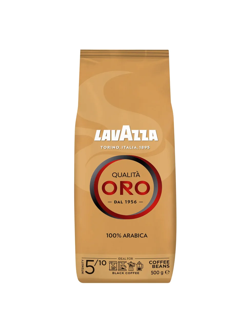 Lavazza Qualità Oro Caffè in Grani 500 g 100% Arabica