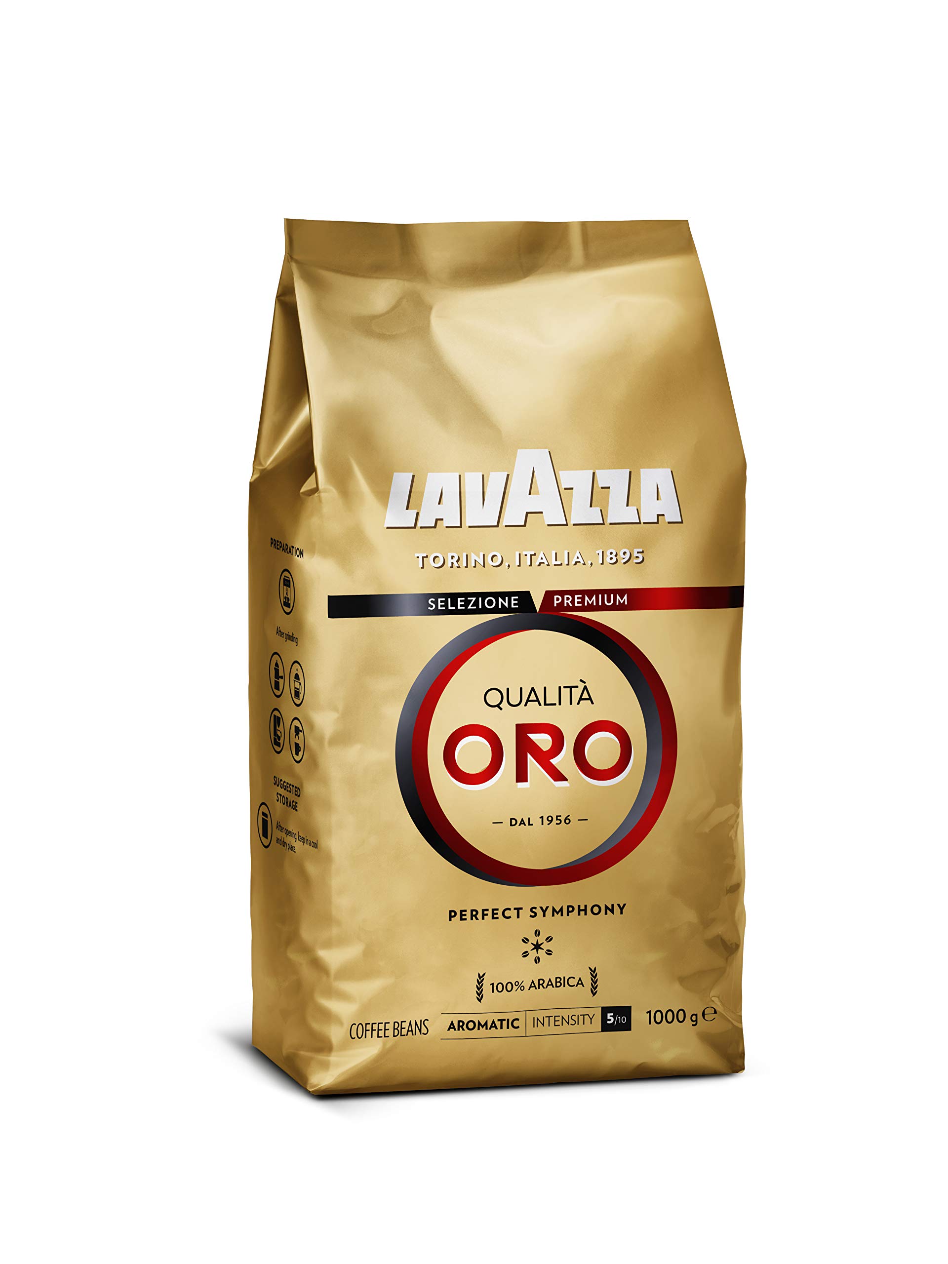 Lavazza Qualità Oro caffè grani Perfect Symphony 4x1 kg arabica