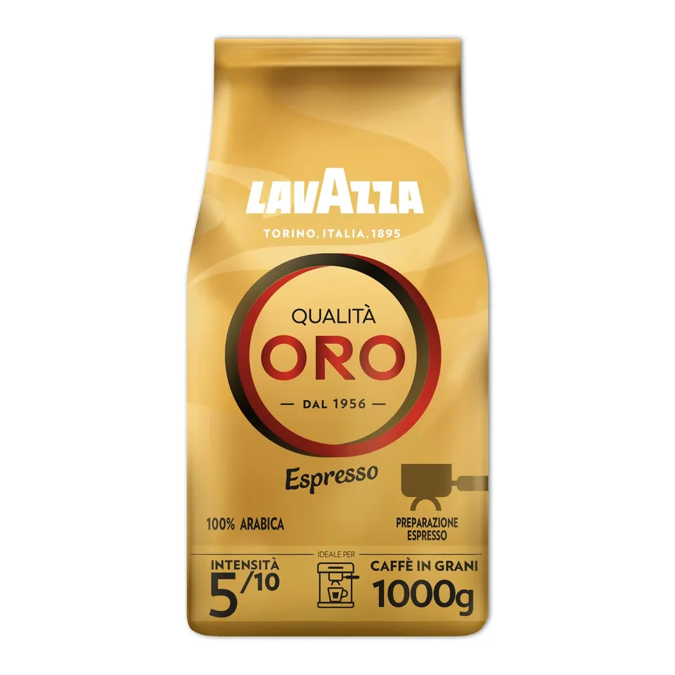 Lavazza Qualità Oro caffè grani 1 kg 100% arabica dolce