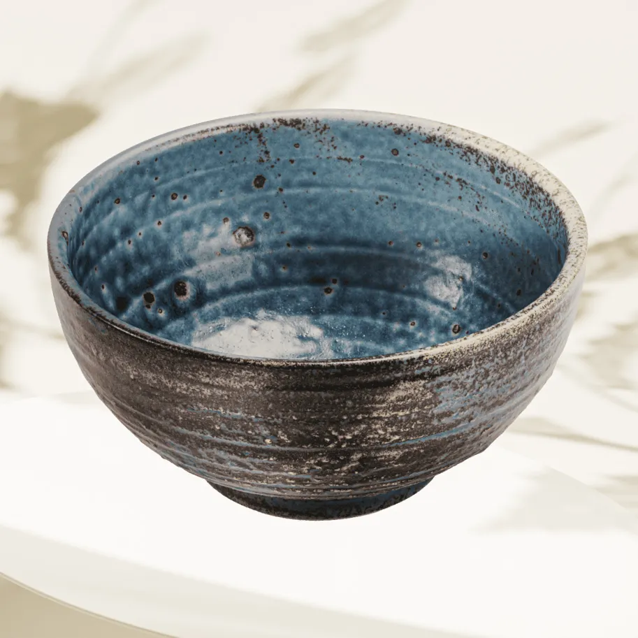 Bastimento Chawan3 Tazza Matcha Ceramica Wabi-Sabi