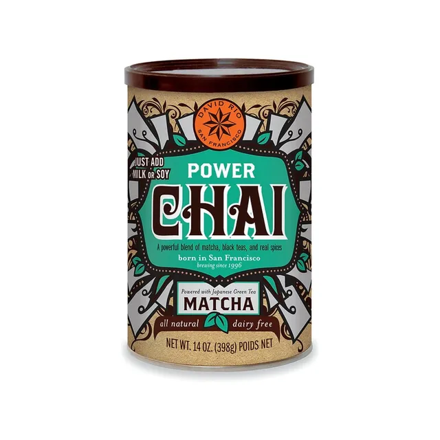 David Rio Power Chai con Matcha Bevanda Solubile Speziata