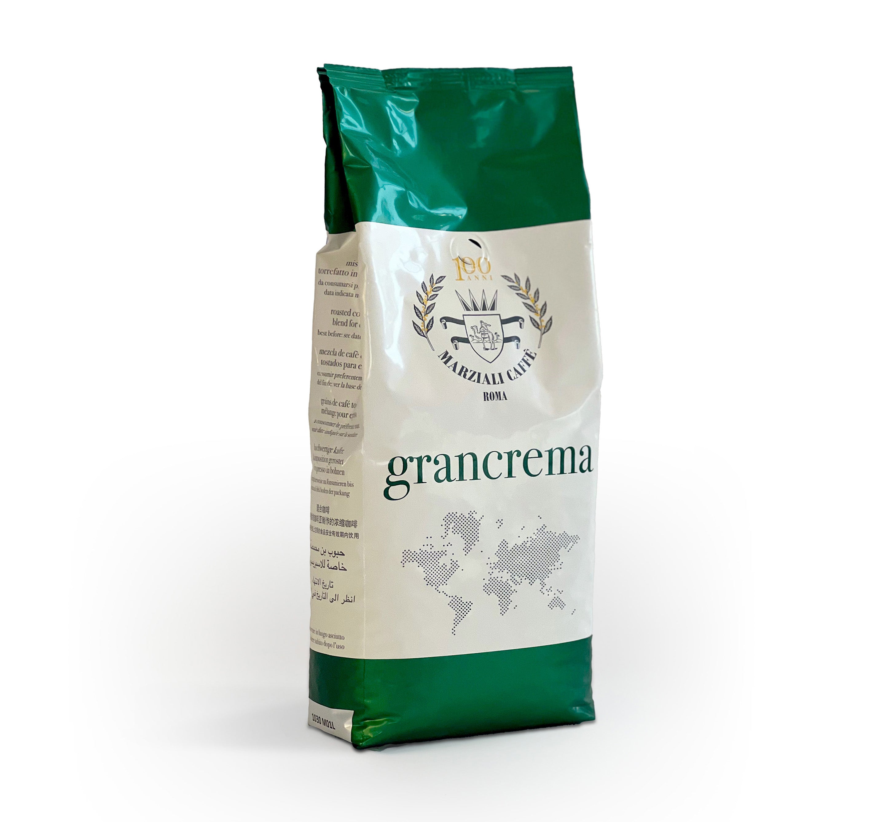 Marziali Grancrema Caffe in Grani 1000g Miscela Forte