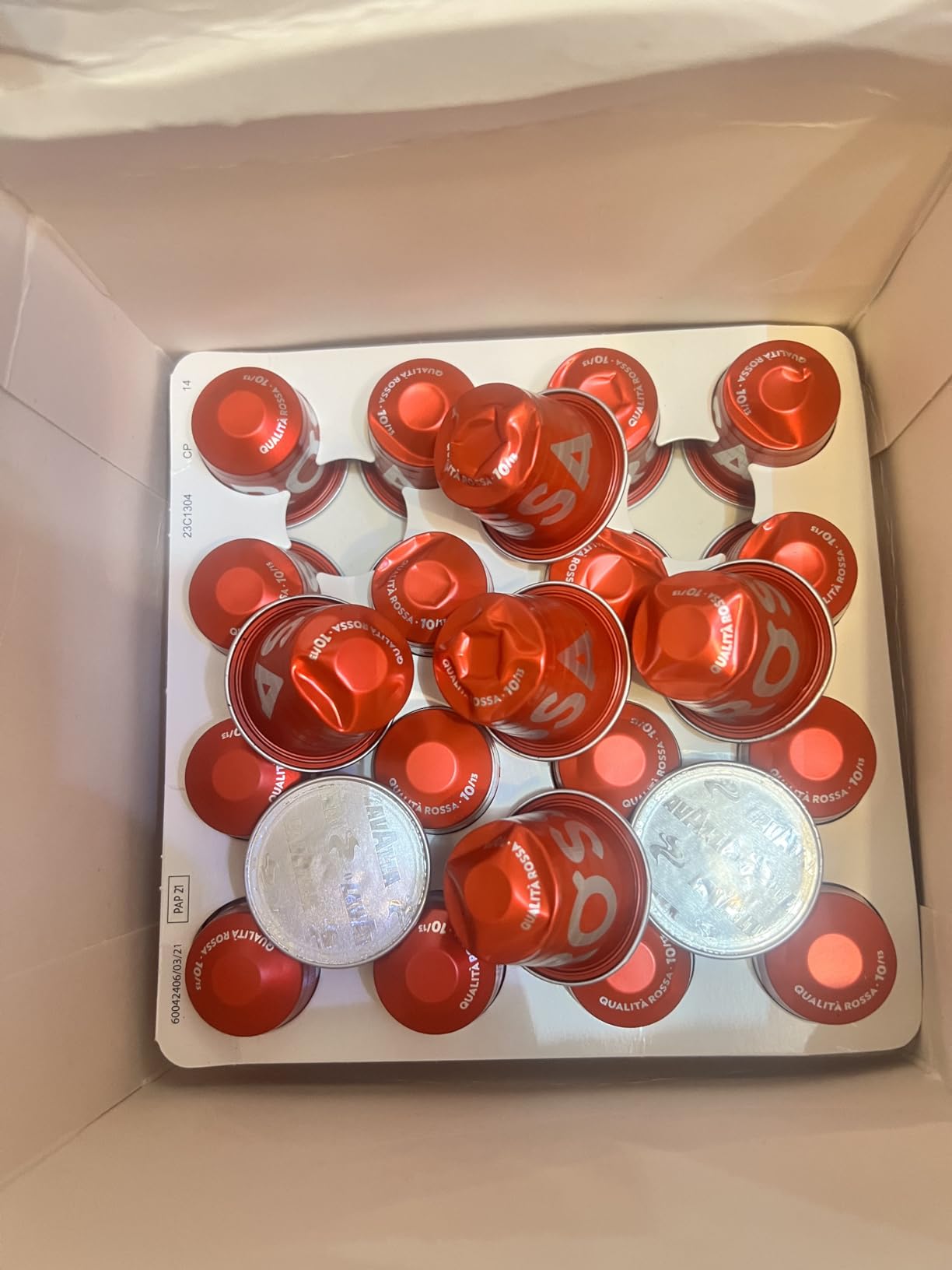Lavazza Qualità Rossa capsule Nespresso 240 pz alluminio