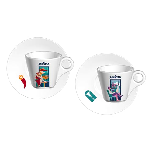 Lavazza Collezione Window set 2 tazzine Torino Napoli