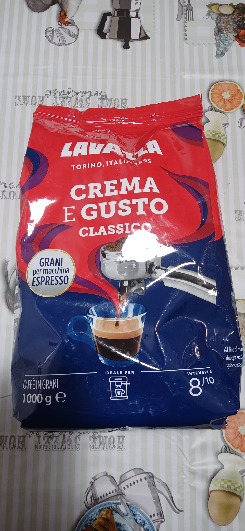 Lavazza Crema e Gusto Classico Caffè in Grani 1 kg Intenso