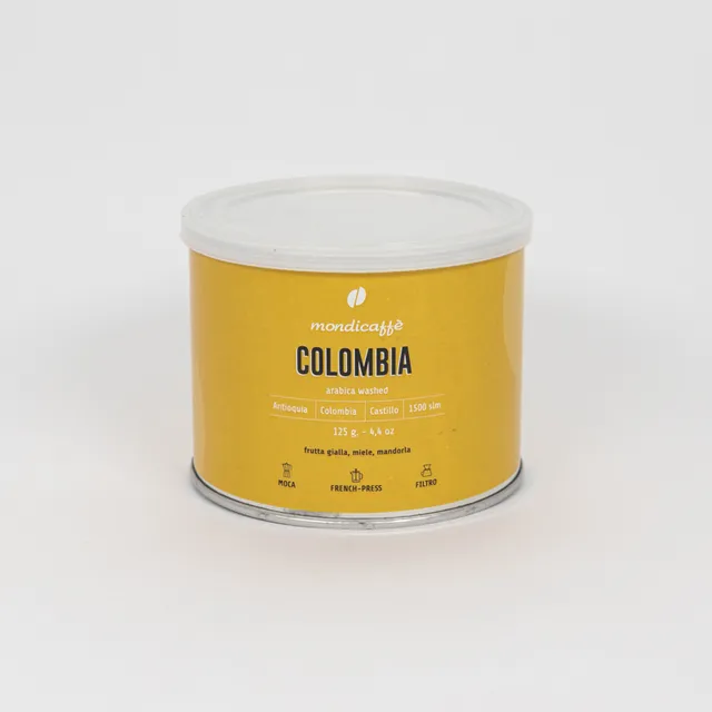 Mondicaffè Monorigine Colombia caffè 125g in grani