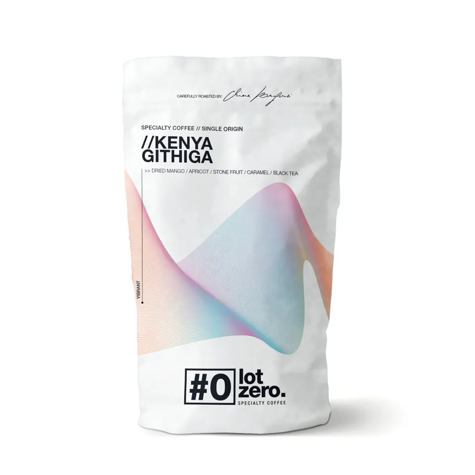 Lot Zero Kenya Thirikwa Githiga caffè lavato AA