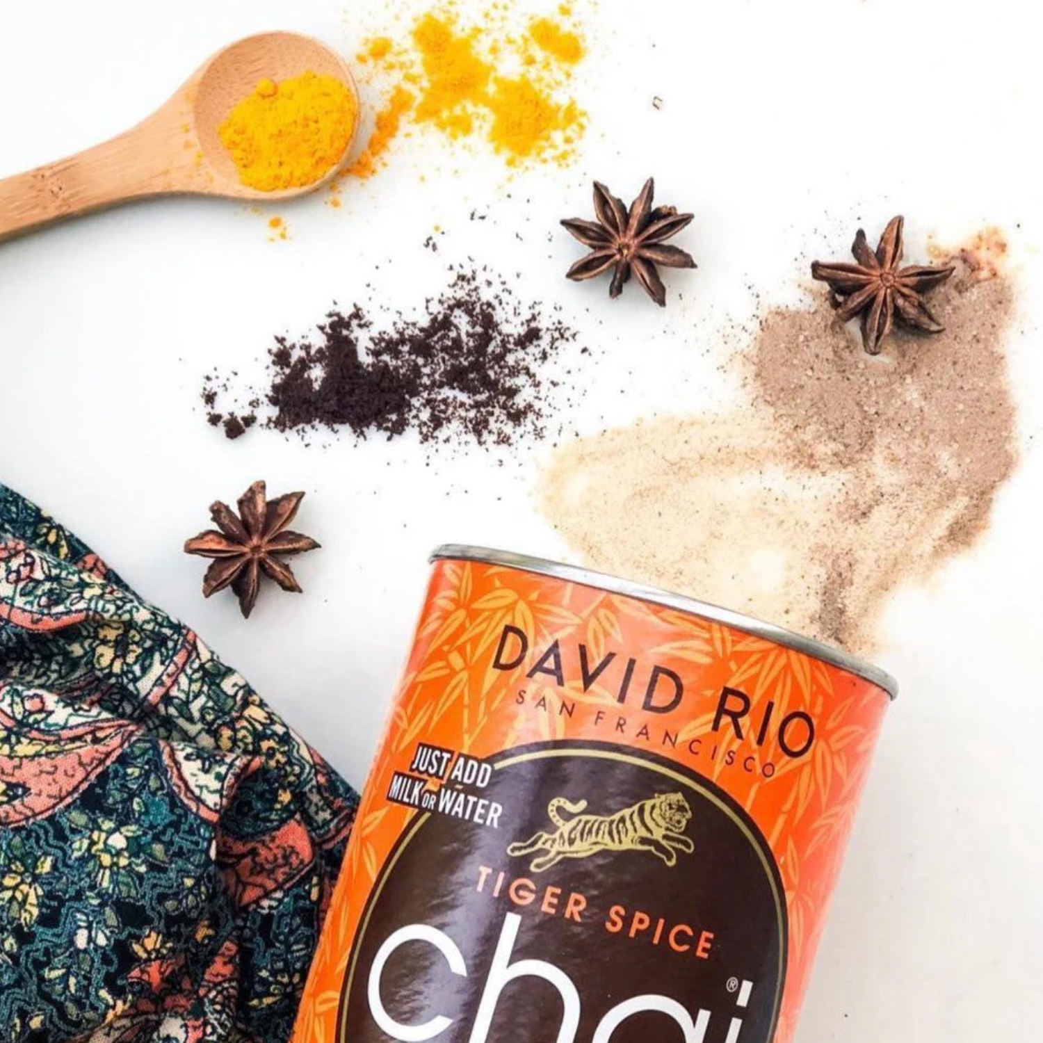 David Rio Tiger Spice Chai Bevanda Solubile Speziata Forte